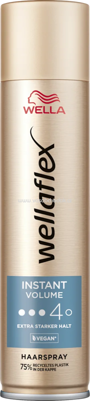 wellaflex Haarspray Instant Volume, Extra starker Halt, 250 ml