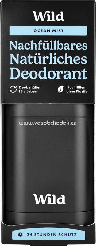 Wild Deostick Ocean Mist + Nachfüllpack, 40 g