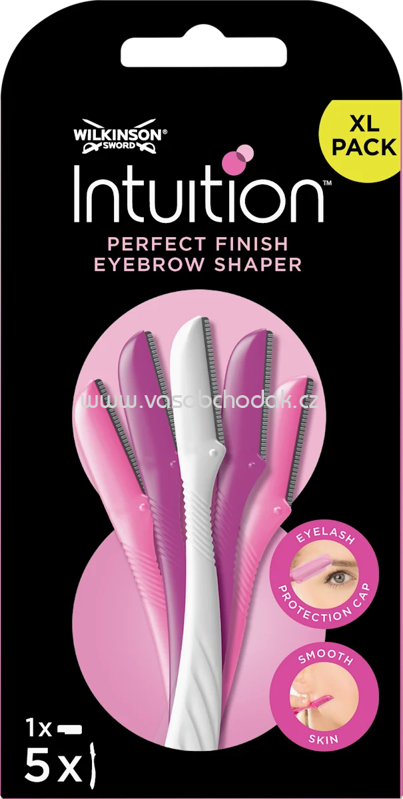 WILKINSON SWORD Gesichtshaarentferner, Intuition Perfect Finish Eyebrow Shaper, 5 St WILKINSON SWORD Gesichtshaarentferner, Intuition Perfect Finish Eyebrow Shaper, 5 St