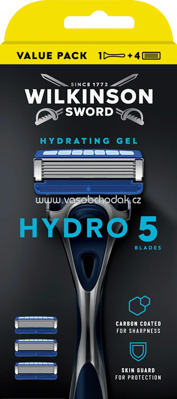 WILKINSON SWORD Rasierer, Hydro 5 Vorteilspack, 1 St WILKINSON SWORD Rasierer, Hydro 5 Vorteilspack, 1 St