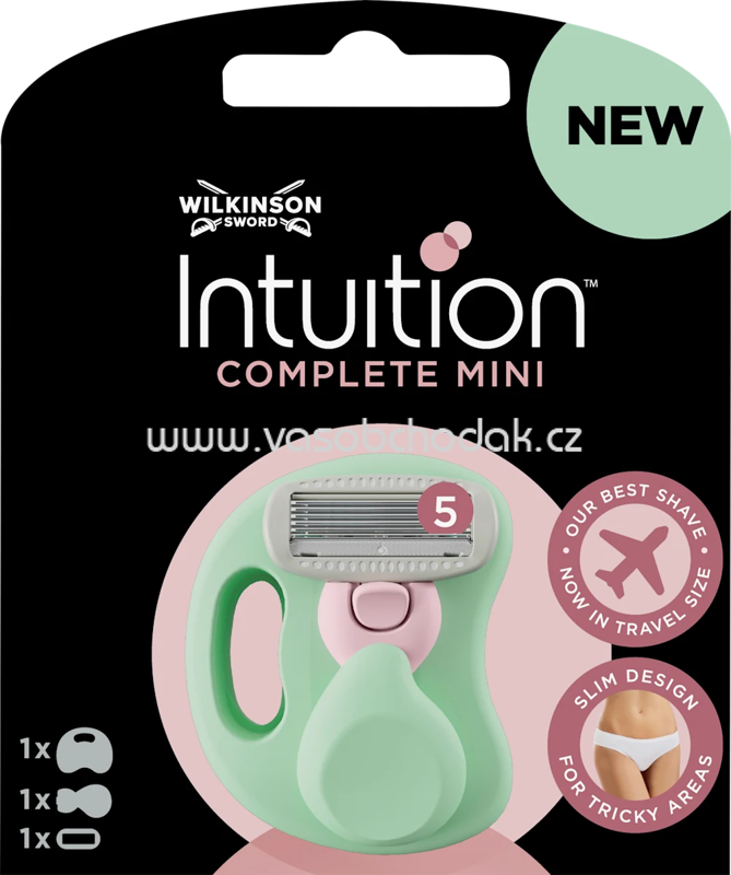 WILKINSON SWORD Rasierer, Intuition Complete Mini, 1 St WILKINSON SWORD Rasierer, Intuition Complete Mini, 1 St