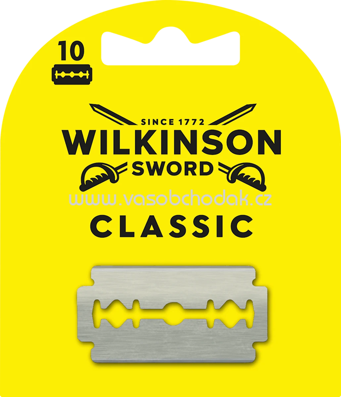 WILKINSON SWORD Rasierklingen, Classic für Rasierhobel, 10 St WILKINSON SWORD Rasierklingen, Classic für Rasierhobel, 10 St