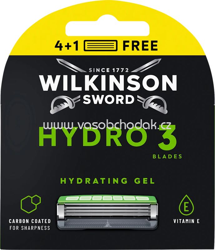 WILKINSON SWORD Rasierklingen, Hydro 3, 5 St WILKINSON SWORD Rasierklingen, Hydro 3, 5 St