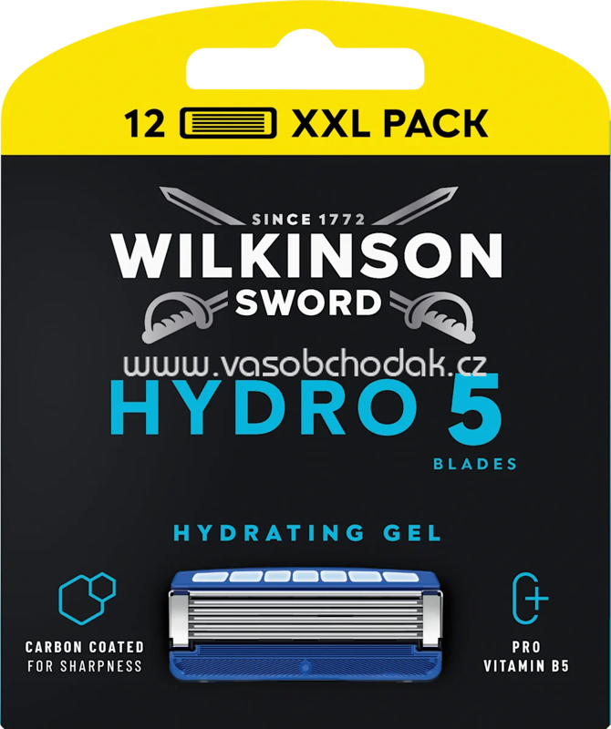 WILKINSON SWORD Rasierklingen, Hydro 5, 12 St WILKINSON SWORD Rasierklingen, Hydro 5, 12 St