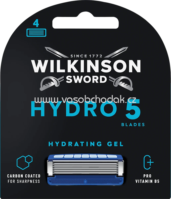 WILKINSON SWORD Rasierklingen, Hydro 5 Sensitive, 4 St WILKINSON SWORD Rasierklingen, Hydro 5 Sensitive, 4 St