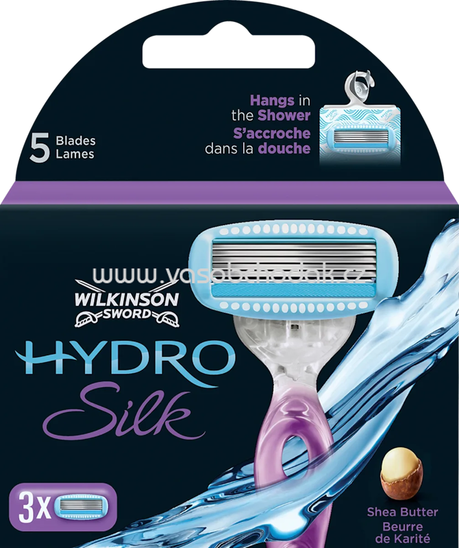WILKINSON SWORD Rasierklingen, Hydro Silk, 3 St