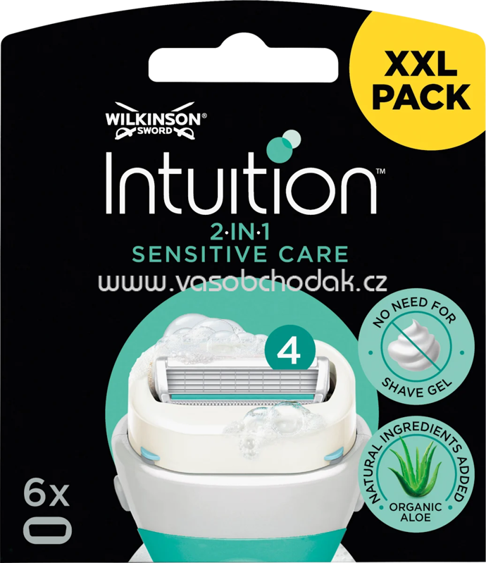 WILKINSON SWORD Rasierklingen, Intuition Sensitive Care, 6 St WILKINSON SWORD Rasierklingen, Intuition Sensitive Care, 6 St