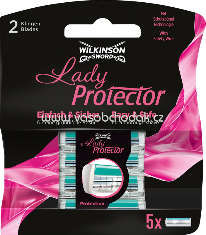 WILKINSON SWORD Rasierklingen, Lady Protector, 5 St WILKINSON SWORD Rasierklingen, Lady Protector, 5 St