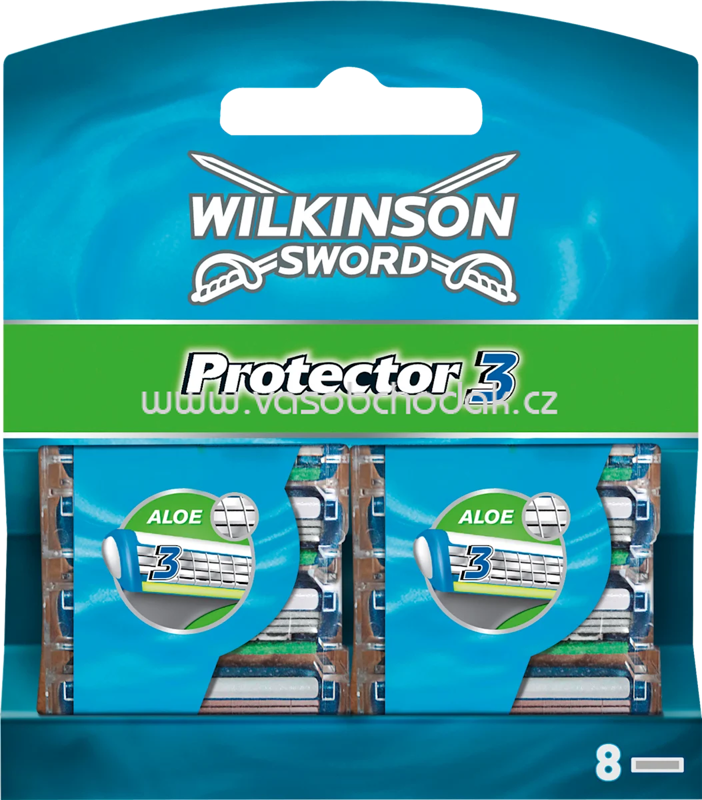 WILKINSON SWORD Rasierklingen, Protector 3, 8 St WILKINSON SWORD Rasierklingen, Protector 3, 8 St