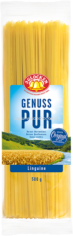 3 Glocken Genuss Pur Linguine, 500g 3 Glocken Genuss Pur Linguine, 500g