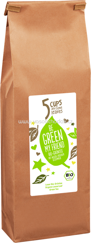 5 CUPS Be Green My Friend Bio Grüntee, 200g