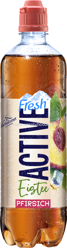 Adelholzener Active Fresh Eistee Pfirsich, 750 ml Adelholzener Active Fresh Eistee Pfirsich, 750 ml