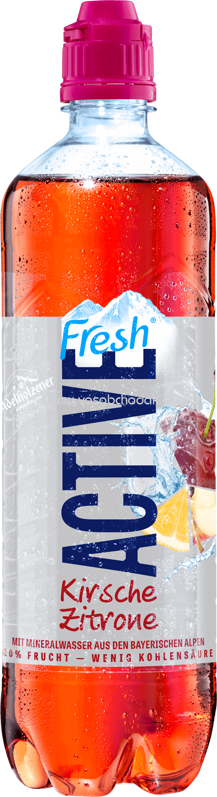 Adelholzener Active Fresh Kirsche Zitrone, 750 ml Adelholzener Active Fresh Kirsche Zitrone, 750 ml