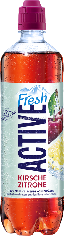 Adelholzener Active Fresh Kirsche Zitrone, 750 ml