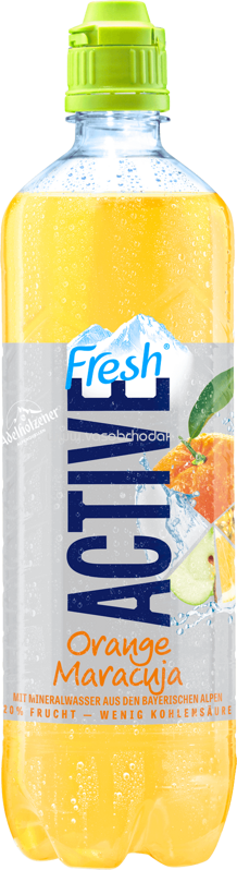Adelholzener Active Fresh Orange Maracuja, 750 ml Adelholzener Active Fresh Orange Maracuja, 750 ml