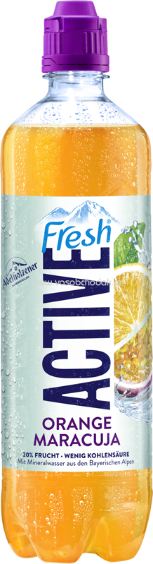 Adelholzener Active Fresh Orange Maracuja, 750 ml