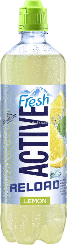 Adelholzener Active Fresh Reload Lemon, 750 ml