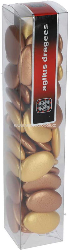 Agilus Dragges Chocomandis kupfer & gold, 180g Agilus Dragges Chocomandis kupfer & gold, 180g
