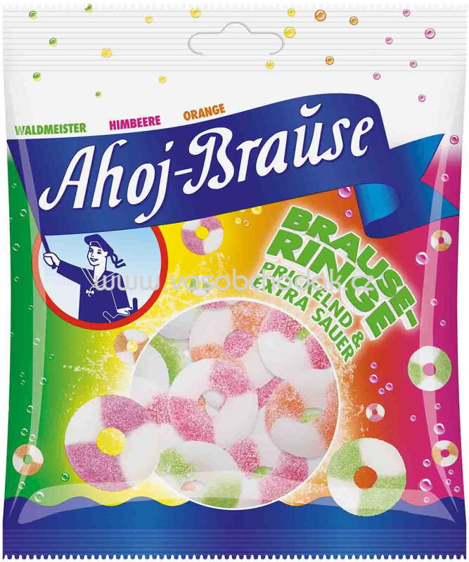 Ahoj-Brause Brause-Ringe, 150g Ahoj-Brause Brause-Ringe, 150g
