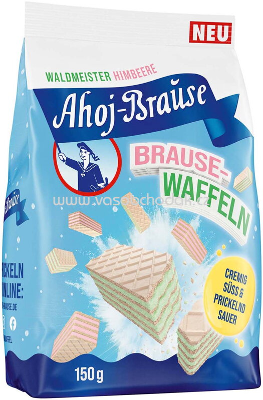 Ahoj-Brause Brause-Waffeln, 150g Ahoj-Brause Brause-Waffeln, 150g