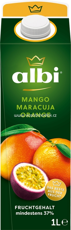 Albi Mango-Maracuja-Orange, 1l Albi Mango-Maracuja-Orange, 1l