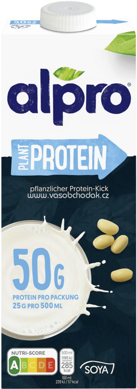 Alpro Soja Protein Drink, natur, 1l Alpro Soja Protein Drink, natur, 1l