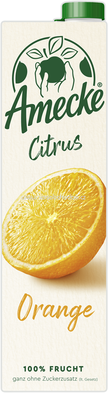 Amecke Sanfte Säfte Citrus Orange, 1l Amecke Sanfte Säfte Citrus Orange, 1l