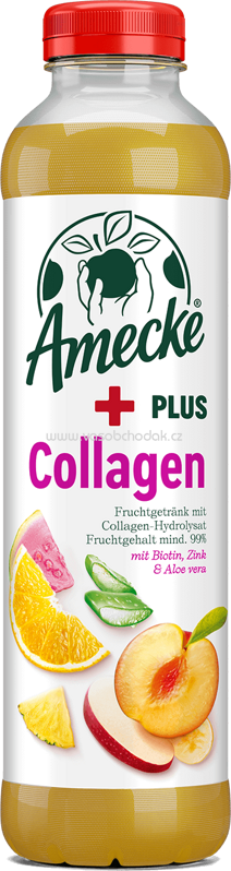 Amecke + Collagen mit Biotin, Zink & Aloe Vera, 680 ml