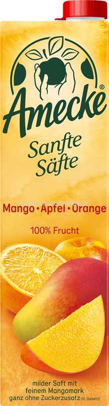 Amecke Sanfte Säfte Mango Apfel Orange, 1l
