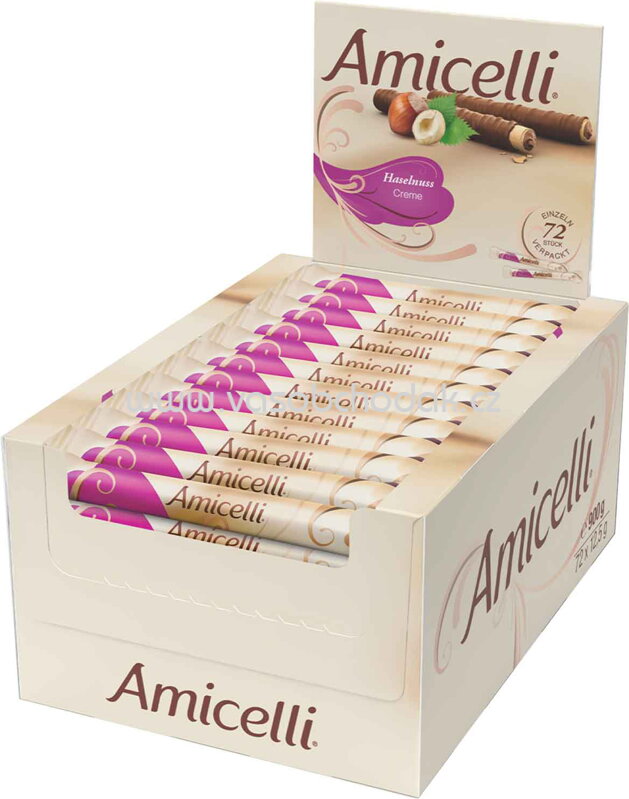 Amicelli Haselnuss Creme, 72 St, 900g