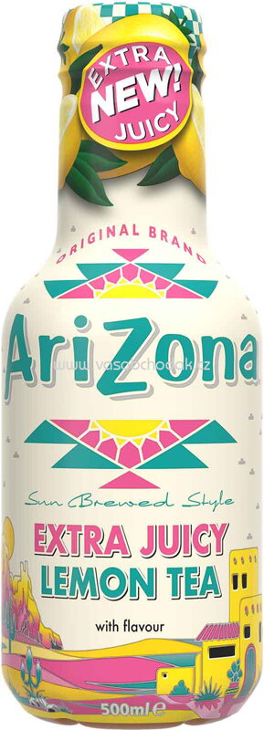 AriZona Extra Juicy Lemon Tea, 500 ml AriZona Extra Juicy Lemon Tea, 500 ml