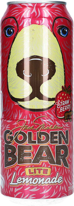 AriZona Golden Bear Lite Lemonade Strawberry Jack Nicklaus USA, 650 ml AriZona Golden Bear Lite Lemonade Strawberry Jack Nicklaus USA, 650 ml