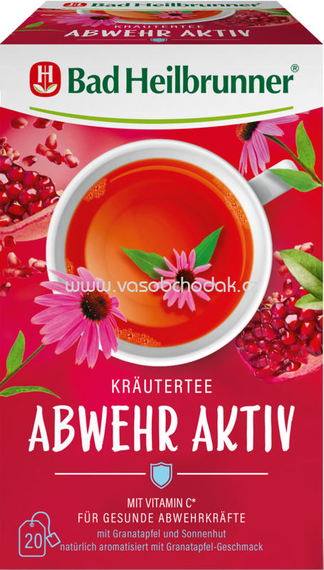 Bad Heilbrunner Kräutertee Abwehr Aktiv, 20 Beutel