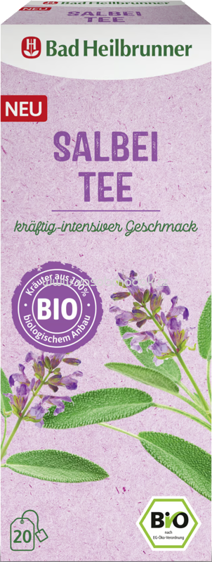 Bad Heilbrunner Salbei Tee, 20 Beutel