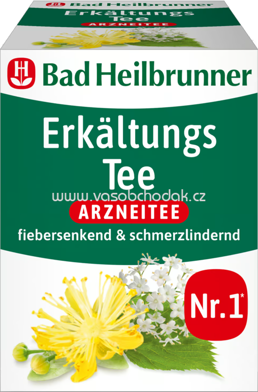 Bad Heilbrunner Erkältungs Tee, 8 Beutel