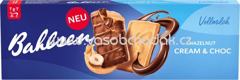 Bahlsen Hazelnut Cream & Choco Vollmilch, 100g