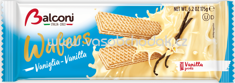 Balconi Wafers Vanille, 175g Balconi Wafers Vanille, 175g