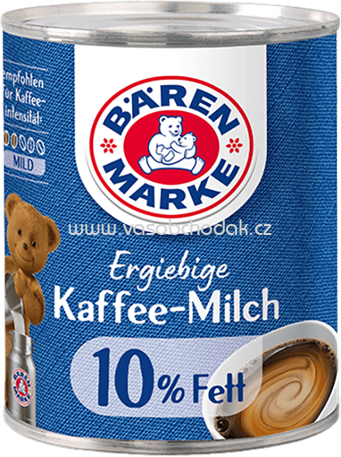 Bärenmarke Ergiebige Kafee-Milch, 10% Fett, 340g