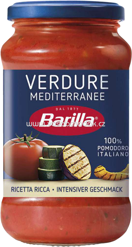 Barilla Pasta Sauce Verdure Mediterranee, 400g