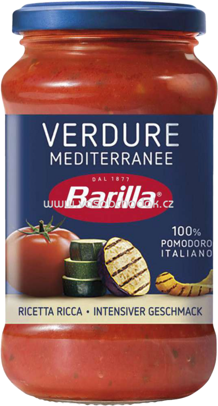 Barilla Pasta Sauce Verdure Mediterranee, 400g Barilla Pasta Sauce Verdure Mediterranee, 400g