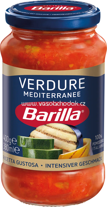 Barilla Pasta Sauce Verdure Mediterranee, 400g