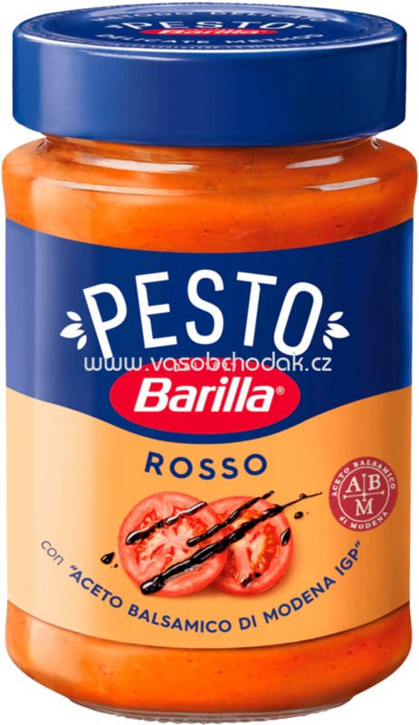 Barilla Pesto Rosso con Aceto Balsamico di Modena IGP, 190g