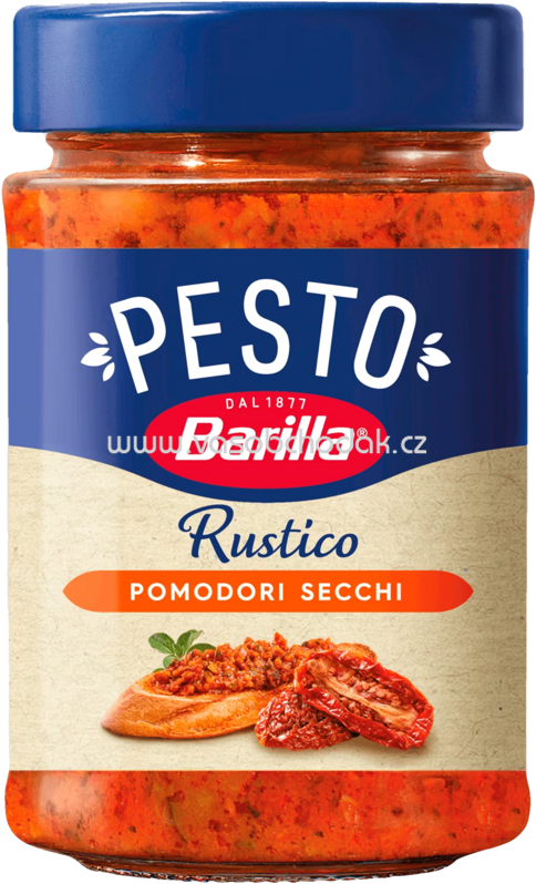 Barilla Pesto Rustico Pomodori Secchi, 190g