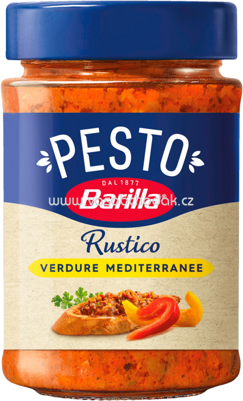 Barilla Pesto Rustico Verdure Mediterranee, 190g