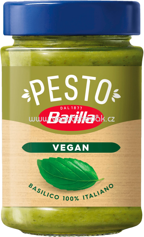 Barilla Pesto Vegan Basilico 100% Italiano, 190g