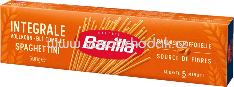 Barilla Pasta Nudeln Integrale Spaghettini, 500g