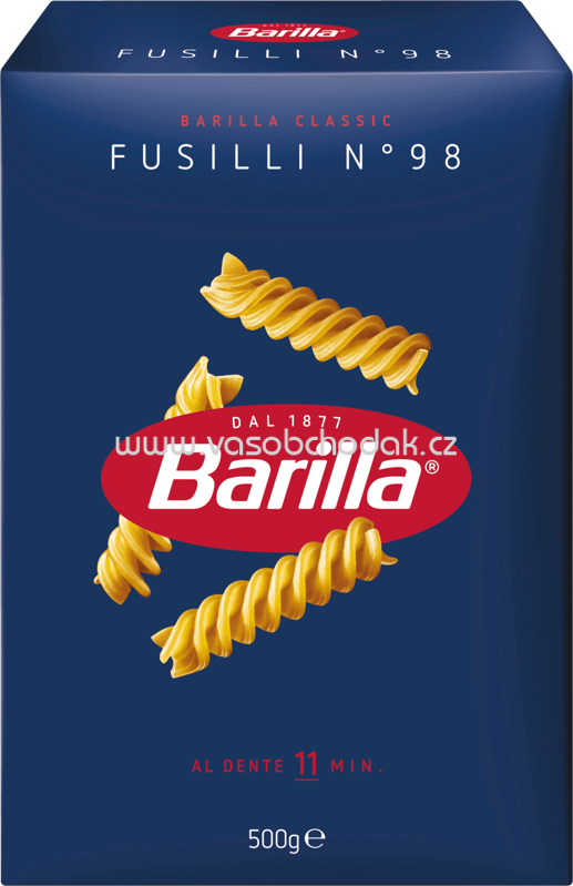Barilla Pasta Nudeln Fusilli n.98, 500g