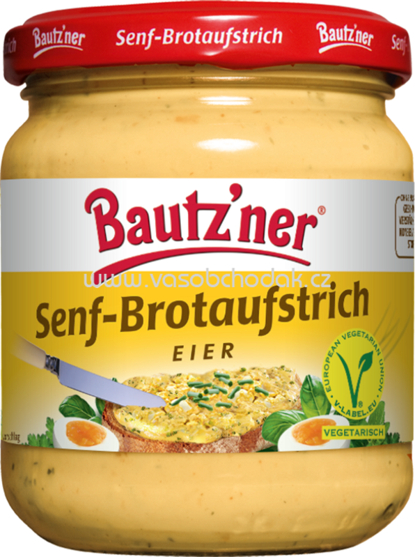 Bautz'ner Senf-Brotaufstrich Eier, 200 ml