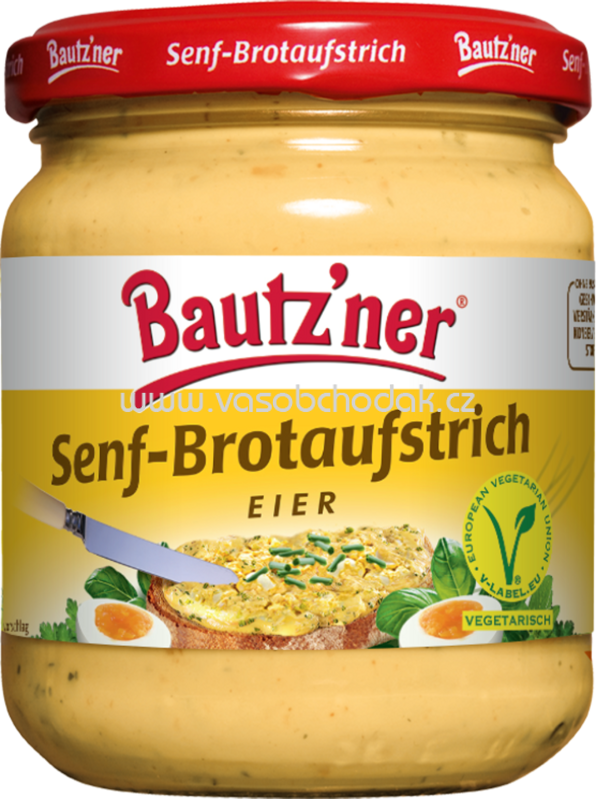 Bautz'ner Senf-Brotaufstrich Eier, 200 ml Bautz'ner Senf-Brotaufstrich Eier, 200 ml