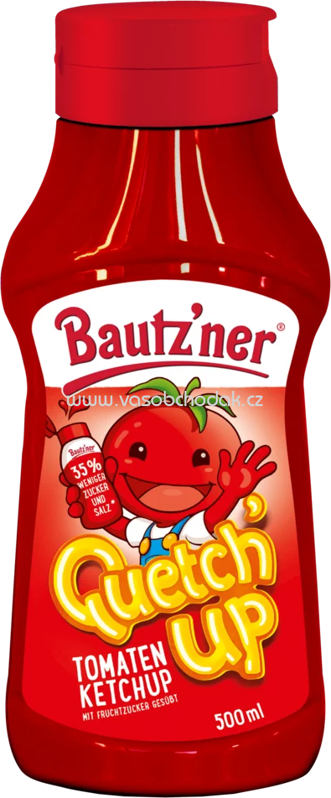 Bautz'ner Quetch'Up Tomaten Ketchup, 500 ml